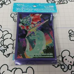 Terastal Dragapult Premium Deck Shield Pokemon Card Sleeves 64 Count Sealed - Image 1