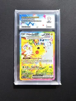 Pikachu EX 238/191 Surging Sparks SIR Holo Pokemon Card Ace Label 9 - Image 1