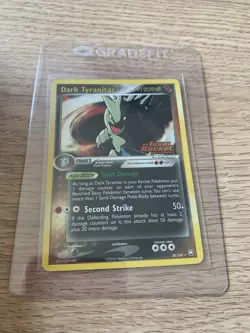 Pokemon Card Dark Tyranitar EX Team Rocket Returns 20/109 Reverse Holo Stamped - Image 1