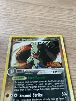 Pokemon Card Dark Tyranitar EX Team Rocket Returns 20/109 Reverse Holo Stamped - Image 5