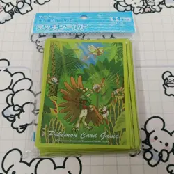 Pokemon Card Deck Shield Sleeves Decidueye Evolution 64 Count Japan - Image 1