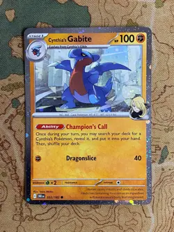 Pokemon Card TCG - Cythia's Garchomp Premium Collection Promo Set Near Mint - Image 3