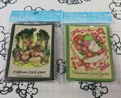 Pokemon Card Deck Shield Sleeve Set Furret and Shaymin Japan - Image 1