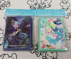Pokemon Card Deck Shield Sleeve Set Acerola and Lusamine Japan - Image 1
