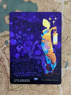 MTG - Force of Despair 29 Borderless Promo Secret Lair Showdown SLP Near Mint - Image 1