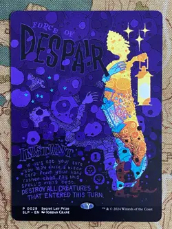MTG - Force of Despair 29 Borderless Promo Secret Lair Showdown SLP Near Mint - Image 2