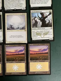 Mtg Small White Bundle: Swords To Plowshares, Wrath Of God, Retro Plains Etc - Image 2