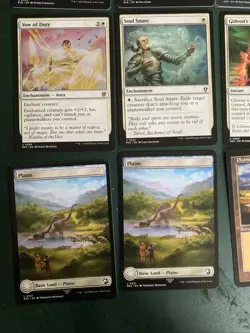 Mtg Small White Bundle: Swords To Plowshares, Wrath Of God, Retro Plains Etc - Image 4