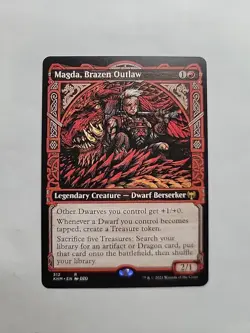 MTG - Magda, Brazen Outlaw (Showcase) Kaldheim Regular Rare #312 - Image 1