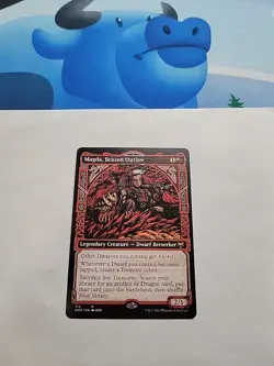 MTG - Magda, Brazen Outlaw (Showcase) Kaldheim Regular Rare #312 - Image 2