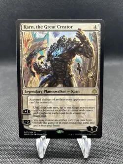 MTG Karn, the Great Creator - War of the Spark [WAR] 001/264 - (NM): Near Mint - Image 1