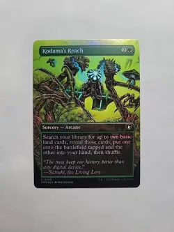 MTG - Kodama's Reach (Borderless) Commander Masters Foil #0649 - Image 1