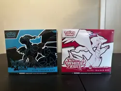 Pokemon Center Elite Trainer Box Set Black Bolt and White Flare - Image 1