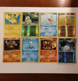 Mid Era Pokemon Cards Lot of 8 See Pictures Reverse Holo Collection Set - Image 1