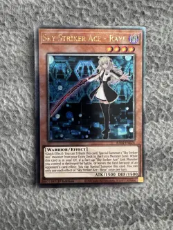 Sky Striker Ace - Raye RA04-EN026 Quarter Century Rare 1st Edition Yugioh - Image 1