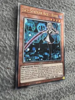 Sky Striker Ace - Raye RA04-EN026 Quarter Century Rare 1st Edition Yugioh - Image 2