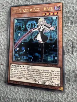 Sky Striker Ace - Raye RA04-EN026 Quarter Century Rare 1st Edition Yugioh - Image 3
