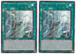 2x Mausoleum of White - (LCKC-EN036 - 1st Ed - Ultra Rare) - NM - Yugioh - Image 1
