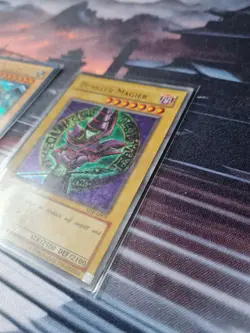 Yugioh Dunkler Magier LOB-G003 Selten + Blue Eyes White Dragon LC01 En004 - Image 4