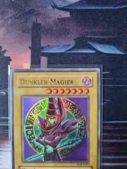 Yugioh Dunkler Magier LOB-G003 Selten + Blue Eyes White Dragon LC01 En004 - Image 5