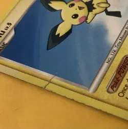 PICHU POP Series 9 POKEMON Non-Holo 2009 Trading Card 11/17 TCG HP/DMG - Image 3