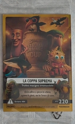 SKIFIDOL ITALIAN BRAINROT CARD PROMO LA COPPA SUPREMA SIGILLATA - Image 1