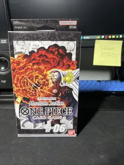 One Piece Card Game Starter Deck 6: Absolute Justice English Edition - Image 1