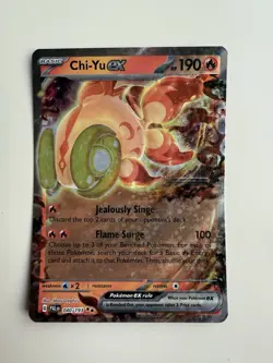 Chi-Yu ex - 040/193 - Pokemon Paldea Evolved Ultra Rare Card NM - Image 1