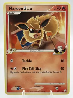 [NM] Flareon Rising Rivals 60/111 Regular 2009 Pokemon Card - Image 1