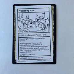 Magic the Gathering Mystery Booster 2 Processing Plant - Test Card - Image 1