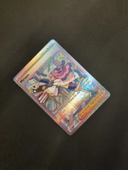 Pokemon Card Miriam 251/198 Scarlet & Violet Base Set Full Art Rare (print line) - Image 3