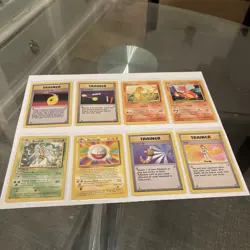 Pokemon TCG 54-Card Lot 1999 WOTC Base Set No Duplicates 6 Non-Holo Rares LP - Image 1