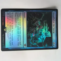 MTG Lord Of The Rings Dreadful As The Storm Foil Tales Of Middle-earth - Image 1