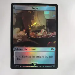 Spirit 003 Food 010 Foil Token Lord Of The Rings LTR MTG Magic Pack Fresh - Image 2