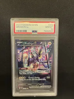 Pokemon Custom Listing X4 PSA 10 Slabs (Miraidon, Koraidon, Gardevoir, Arceus) - Image 1
