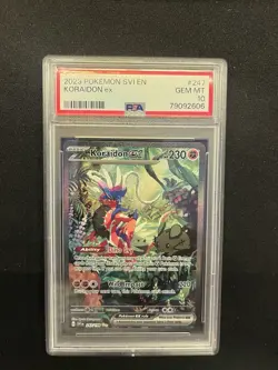 Pokemon Custom Listing X4 PSA 10 Slabs (Miraidon, Koraidon, Gardevoir, Arceus) - Image 2