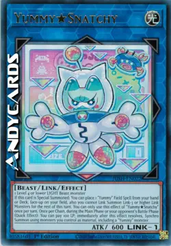YUMMY★SNATCHY • Ultra R • JUSH EN022 • 1Ed • Yugioh! • ANDYCARDS - Image 1