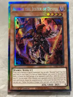 Yugioh - Aluber the Jester of Despia - RA02-EN016 - Collector's Rare 1st Ed - B - Image 1