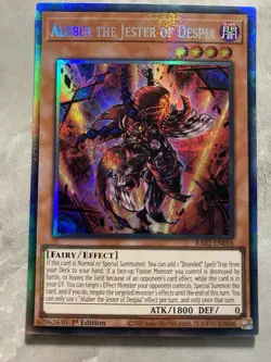 Yugioh - Aluber the Jester of Despia - RA02-EN016 - Collector's Rare 1st Ed - A - Image 1