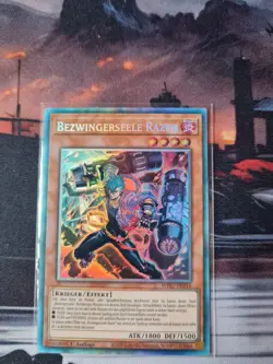 Yugioh Bezwingerseele Razen Collectors Rare WISU DE016 - Image 1