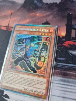 Yugioh Bezwingerseele Razen Collectors Rare WISU DE016 - Image 2
