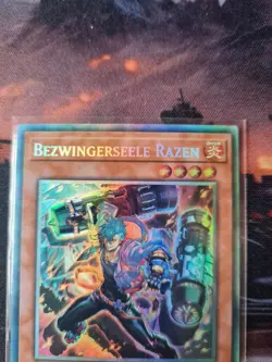 Yugioh Bezwingerseele Razen Collectors Rare WISU DE016 - Image 5