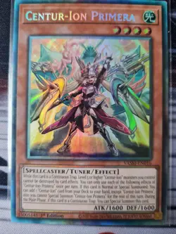 Yugioh Centur-Ion Primera Collectors Rare Vasm-En016 - Image 5