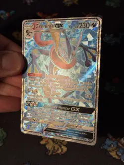 Pokemon Card Greninja GX 120/131 Full Art Ultra Rare Forbidden Light - (LP) - Image 3
