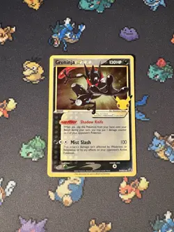 Pokemon Card Greninja SWSH144 Elite Trainer Box Promo - (NM) HOLO BLEED - Image 1