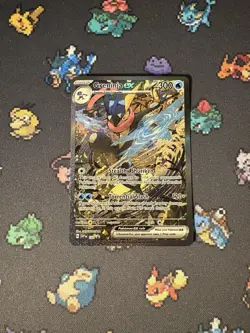 Pokemon Card Greninja ex SVP 132 Full Art Collection Box Promo - (NM) - Image 1