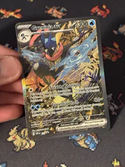 Pokemon Card Greninja ex SVP 132 Full Art Collection Box Promo - (NM) - Image 2