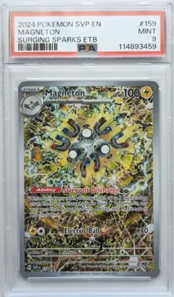 💥PSA 9 MAGNETON SVP159 159 SV BLACK STAR PROMO POKEMON CARD TCG - Image 1