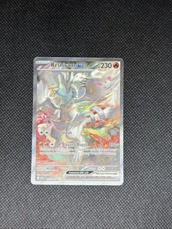 Reshiram EX 166/086 English SIR White Flare MINT Pack Fresh Pokemon TCG Card NM - Image 1