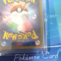 Poncho Wearing Pikachu 203/XY-P Pokemon Center Promo Japanese Pokemon Card Used - Image 5